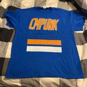 CM Punk shirt Slapshot Chiefs WWE ROH AEW